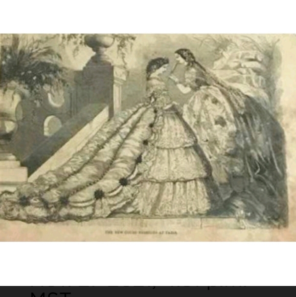 Antique Wood Engravings, Paris Fasion Week - Picture 3 of 3